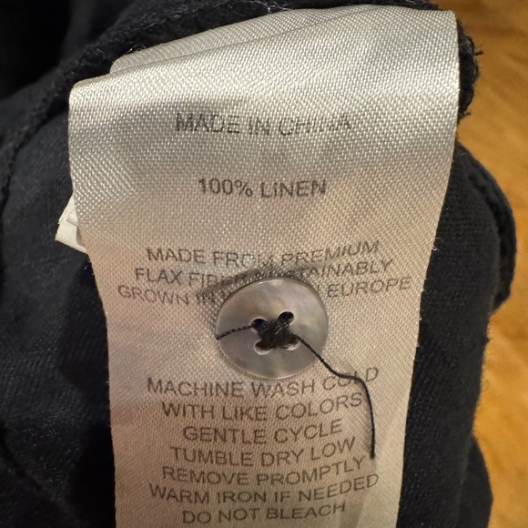 Quince Black Sleeveless Tunic - Picture 6 of 6